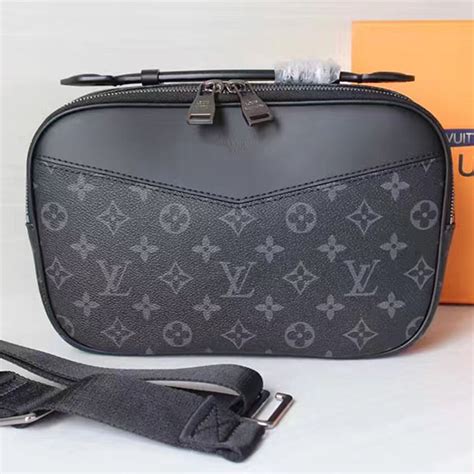 louis vuitton eclipse bumbag with monogram graphite canvas|louis vuitton monogram eclipse.